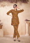 Crazy Vol 1 By Miss World Pure Cotton Printed Co Ord Set Wholesale Market In Surat With Price